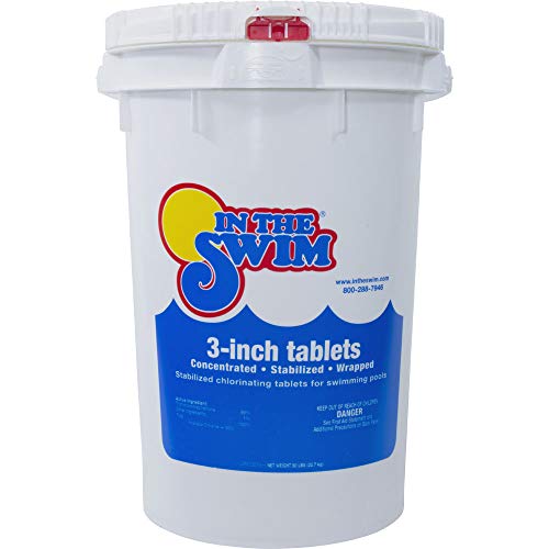 In The Swim 3' Inch Pool Chlorine Tablets - 50 Pounds